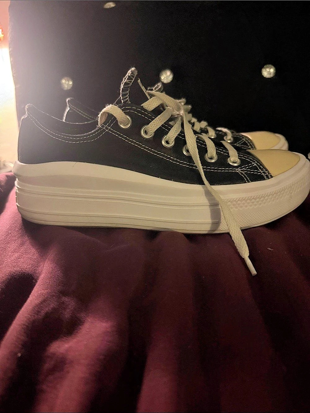 Converse Chuck Taylor All Star Move Platform Low Black/White Sneakers